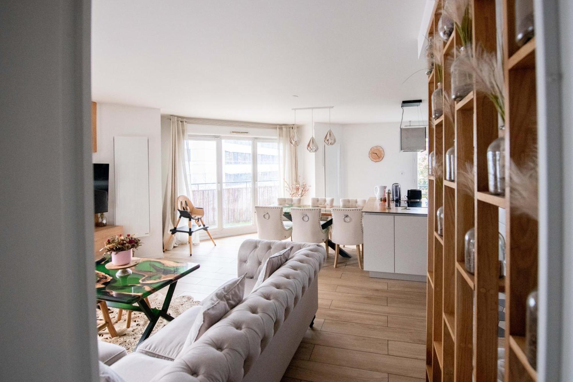 Apartament Elise De Roche Equipe Balcon Parking Rer B Le Bourget Zewnętrze zdjęcie